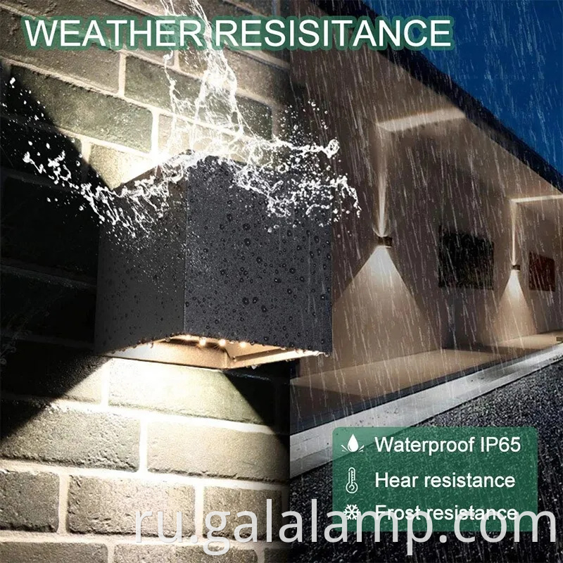 Беспроводная наружная стена с технологией датчика движения